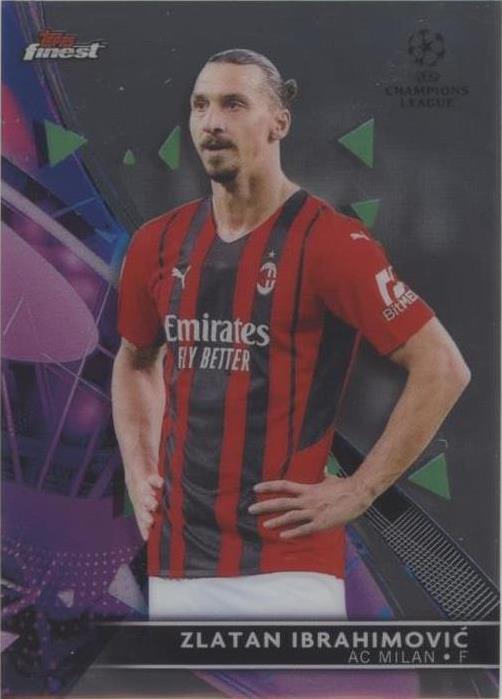 2021-22 Topps Finest UCL Zlatan Ibrahimovic #37