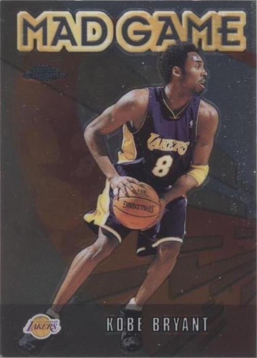 Topps Kobe Bryant Basketball 2001-02 Season Sports Trading Cards