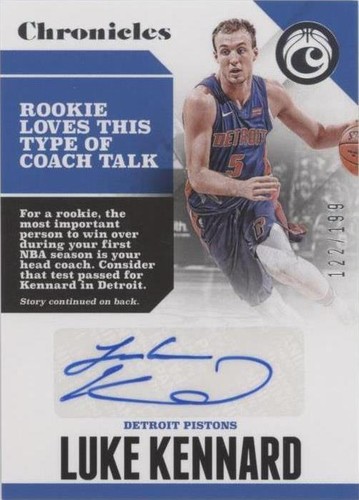 2017-18 Panini Chronicles - Luke Kennard #CA-LKN