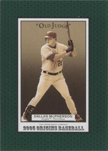 2005 Upper Deck Origins - Dallas McPherson #199