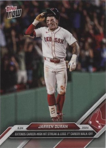 2024 Topps Now - Jarren Duran #342
