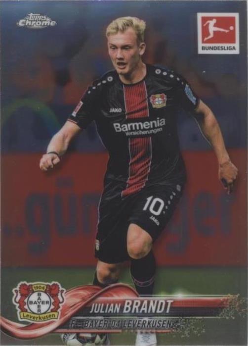 2018-19 Topps Chrome Bundesliga Julian Brandt #48
