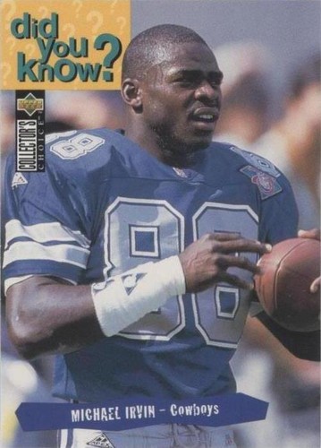 1995 Upper Deck Collector's Choice Michael Irvin #35