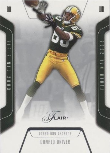 2003 Flair Donald Driver #26