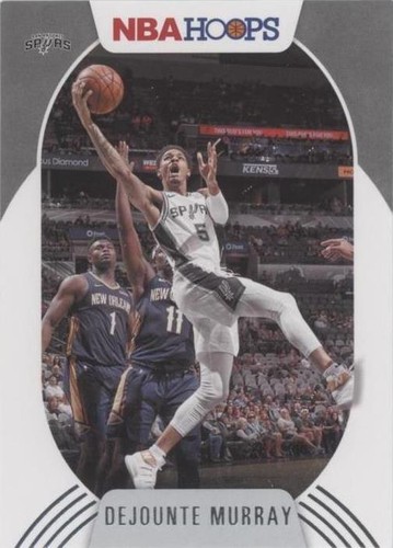 Dejounte Murray 2020-21 Panini Stickers #471 NBA Spurs Foil