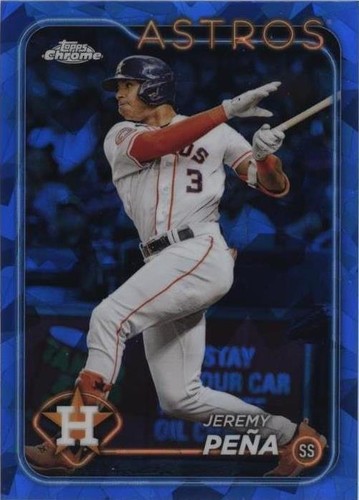 2024 Topps Chrome Sapphire Edition - Jeremy Pena #472