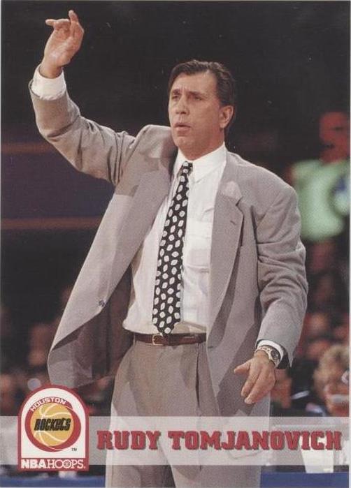 1993-94 NBA Hoops - Rudy Tomjanovich #239