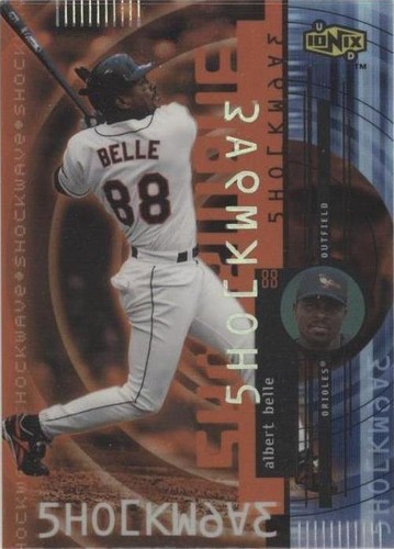 2000 Upper Deck Ionix - Albert Belle #S7