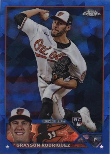 2023 Topps Chrome Update Series Sapphire Edition - Grayson Rodriguez #USCS50