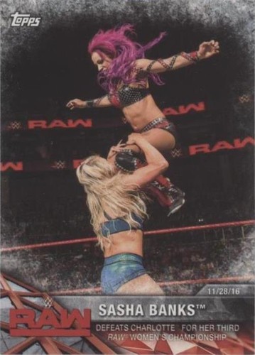 2017 Topps WWE Women's Division - Sasha Banks #WWE-14