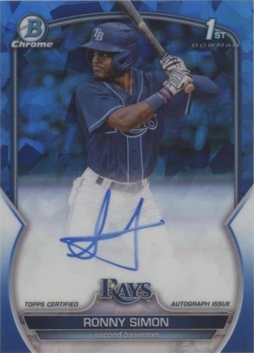 2023 Bowman Sapphire Edition - Ronny Simon #BSPA-RSN