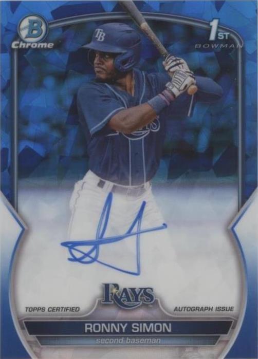 2023 Bowman Sapphire Edition - Ronny Simon #BSPA-RSN