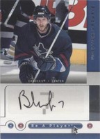 2005-06 Upper Deck Be a Player - Brendan Morrison #BM