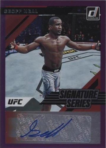 2022 Donruss UFC - Geoff Neal #SS-GNL