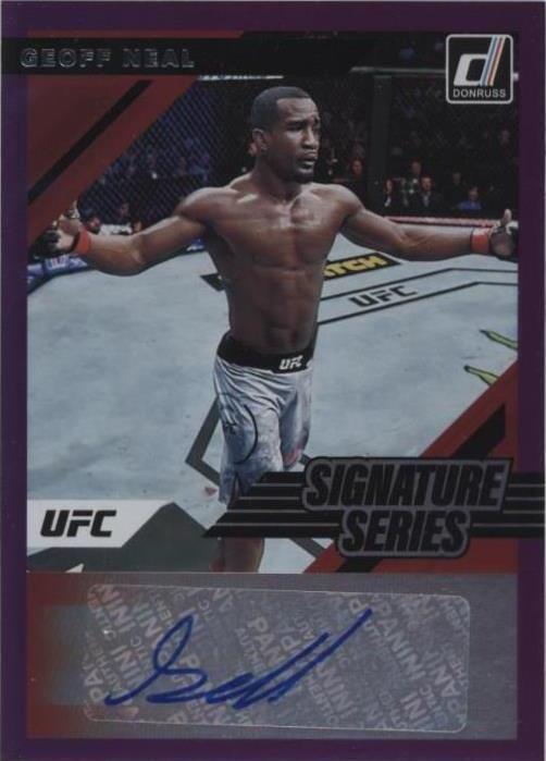 2022 Donruss UFC - Geoff Neal #SS-GNL