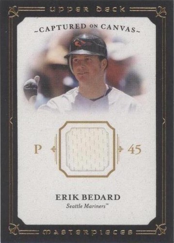 2008 Upper Deck Masterpieces - Erik Bedard #CC-EB