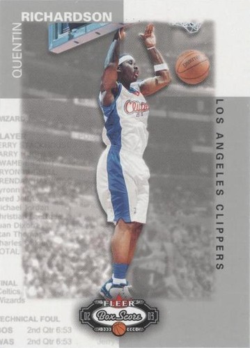 2002-03 Fleer Box Score - Quentin Richardson #84