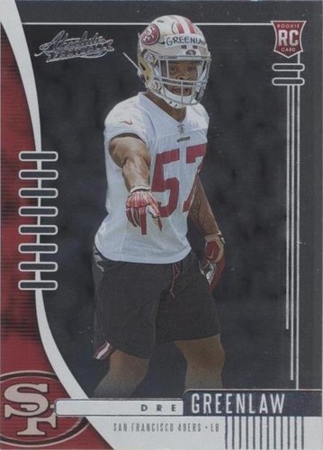 2019 Panini Absolute Dre Greenlaw #186