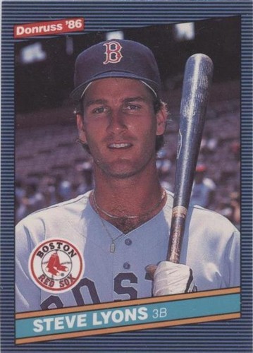 1986 Donruss - Steve Lyons #579