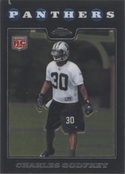 2008 Topps Chrome Charles Godfrey #TC273