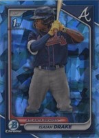 2024 Bowman Sapphire Edition - Isaiah Drake #BCP-21