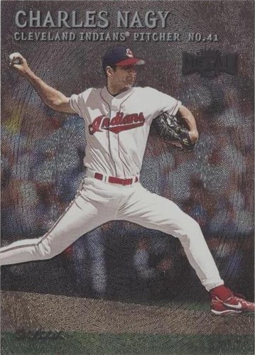 2000 Skybox Metal - Charles Nagy #142