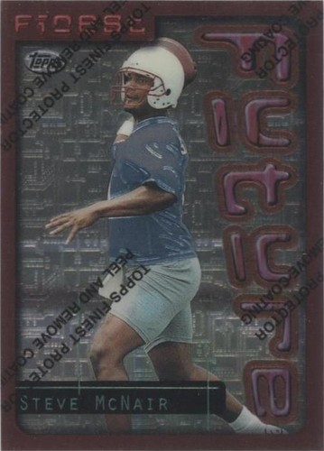 1996 Topps Finest Steve McNair #22