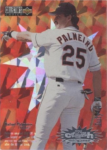 1996 Upper Deck Collector's Choice - Rafael Palmeiro #CG3