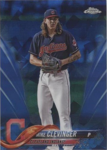 2018 Topps Chrome Sapphire Edition - Mike Clevinger #237