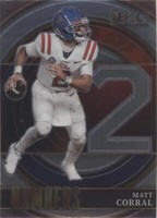 2022 Panini Select Draft Picks Matt Corral #SNMC