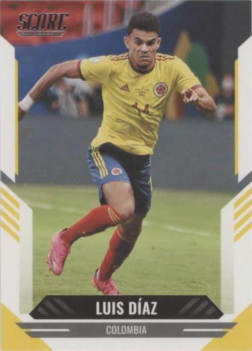 2021-22 Panini Score FIFA Luis Diaz #91