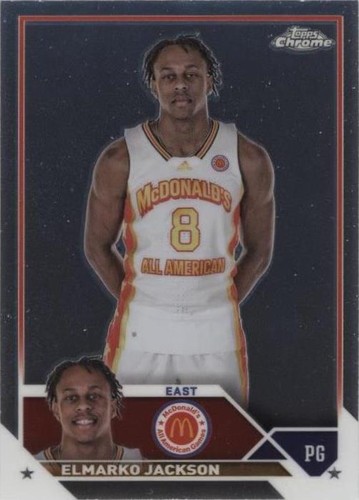 maco♪ 2023 Topps Chrome McDonald's All American #8 Elmarko Jackson