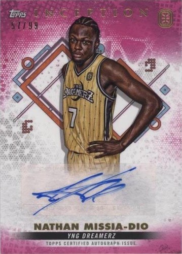 2022-23 Topps Chrome OTE NATHAN MISSIA-DIO #CA-NMD1 GOLD