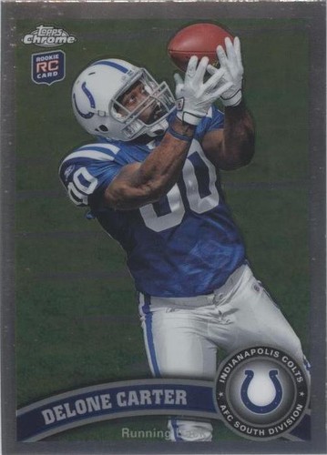 Delone Carter Trading Cards