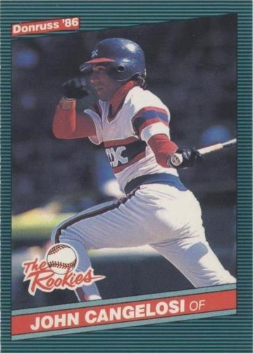 1986 Donruss The Rookies - John Cangelosi #51