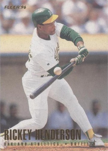 1996 Fleer - Rickey Henderson #209