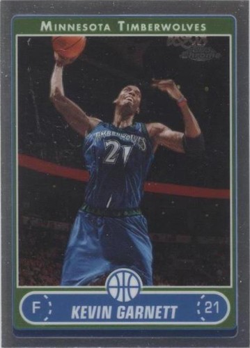 2006-07 Topps Chrome - Kevin Garnett #62