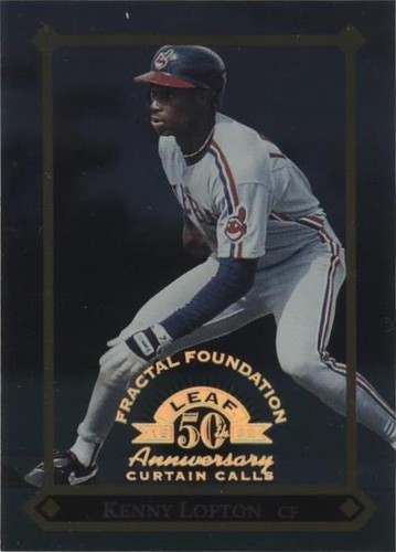 1998 Leaf Fractal Foundation - Kenny Lofton #150