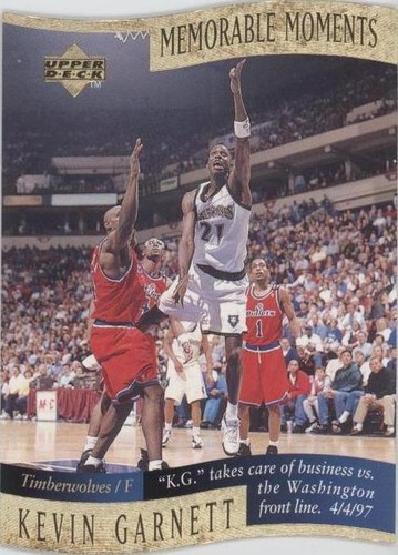 1997-98 Upper Deck Collector's Choice - Kevin Garnett #5