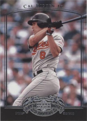 2005 Upper Deck Past Time Pennants - Cal Ripken #13
