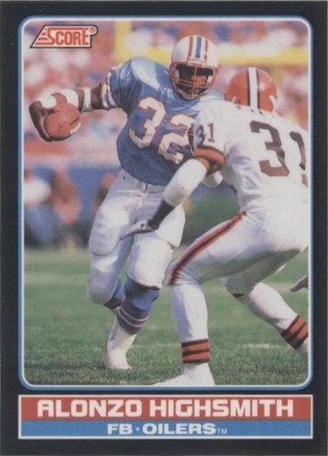 1990 Score Alonzo Highsmith #28