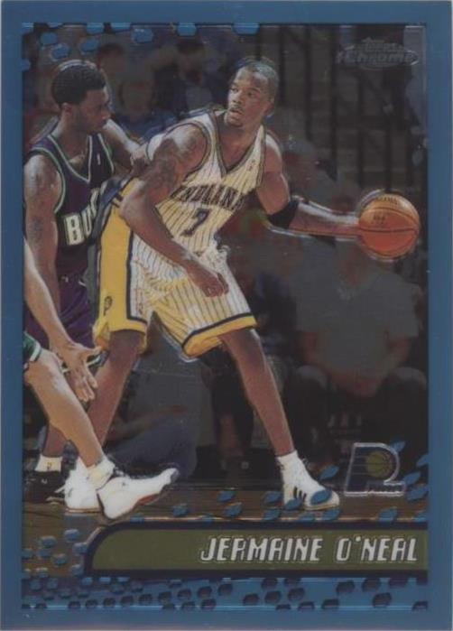 2001-02 Topps cromo - Jermaine O'Neal #18