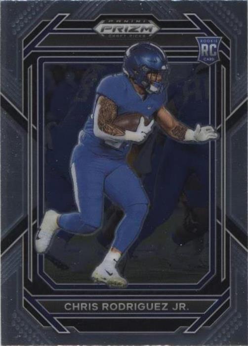 2023 Panini Prizm Draft Picks Chris Rodriguez Jr. #130