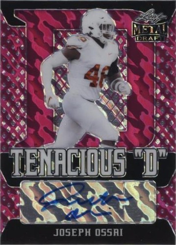 2021 Leaf Metal Draft Joseph Ossai #TD-JO2