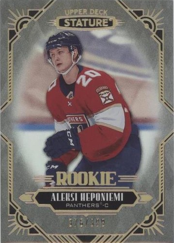 2020-21 Upper Deck Stature - Aleksi Heponiemi #109
