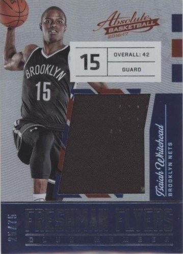 2016-17 Panini Absolute - Isaiah Whitehead #27