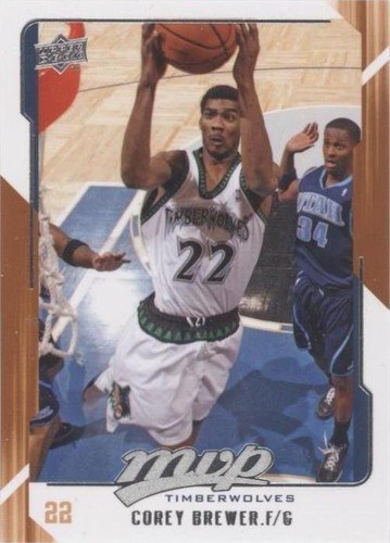 2008-09 Upper Deck MVP - Corey Brewer #92