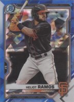 2021 Bowman Sapphire Edition - Heliot Ramos #BCP-69