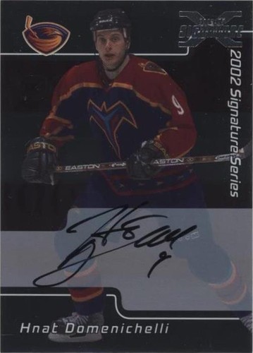 2002-03 In the Game Be A Player Signature Series - Hnat Domenichelli #074