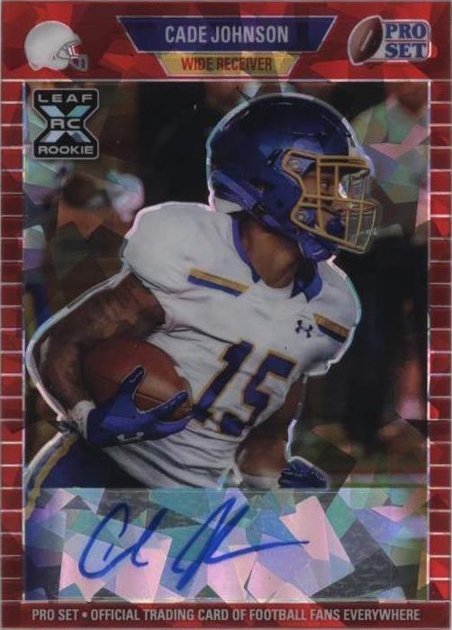 2021 Leaf Pro Set Metal Cade Johnson #PA-CJ1